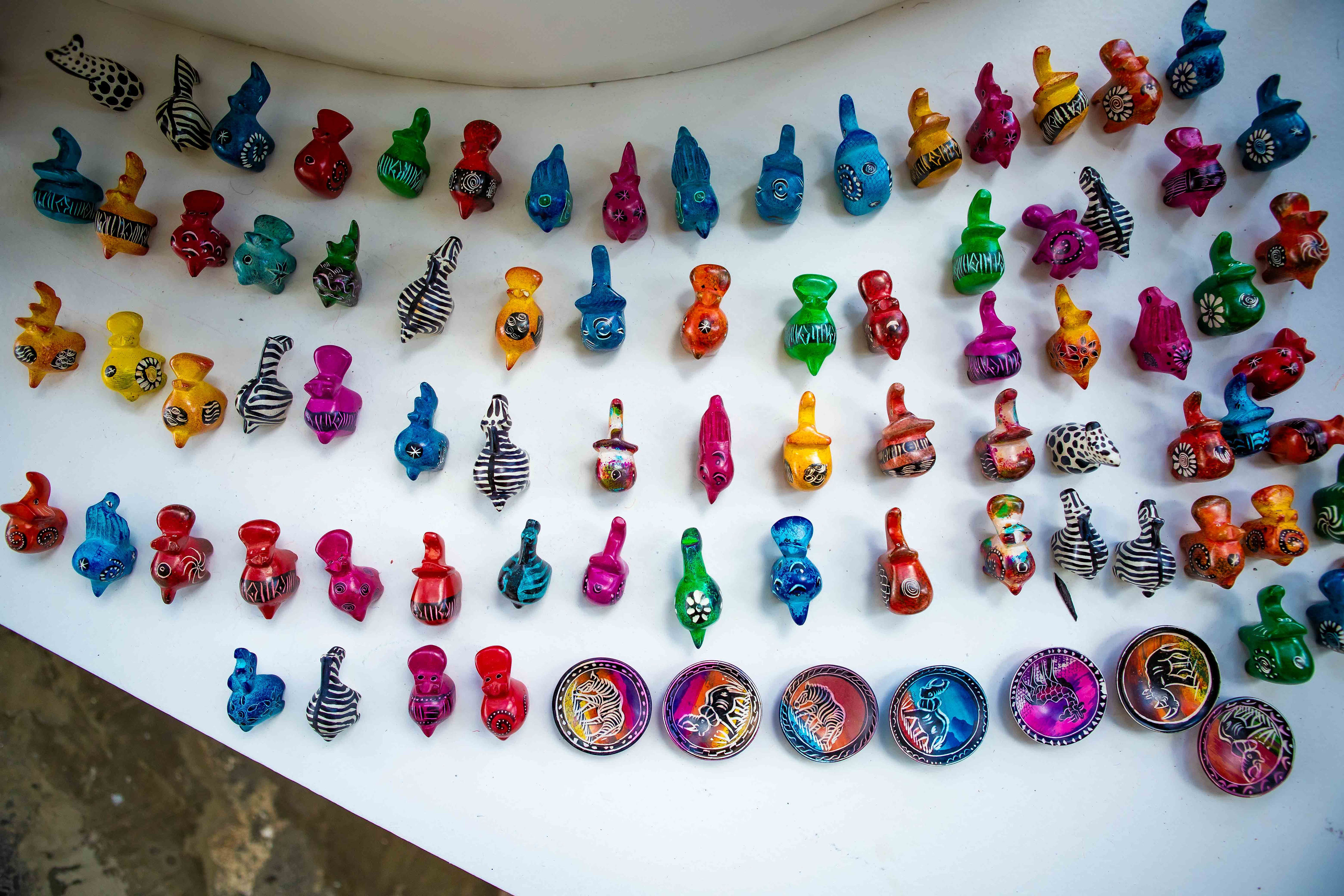 Colourful Animal Figurines