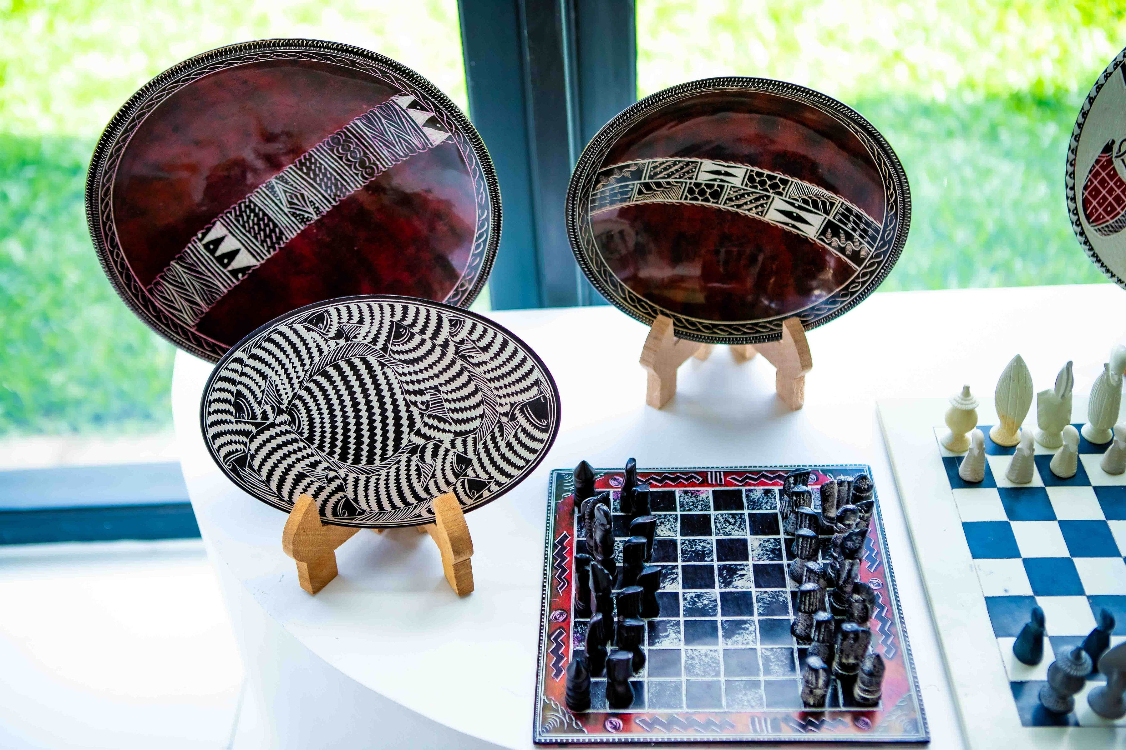 Medium Soapstone Bowl on Stand