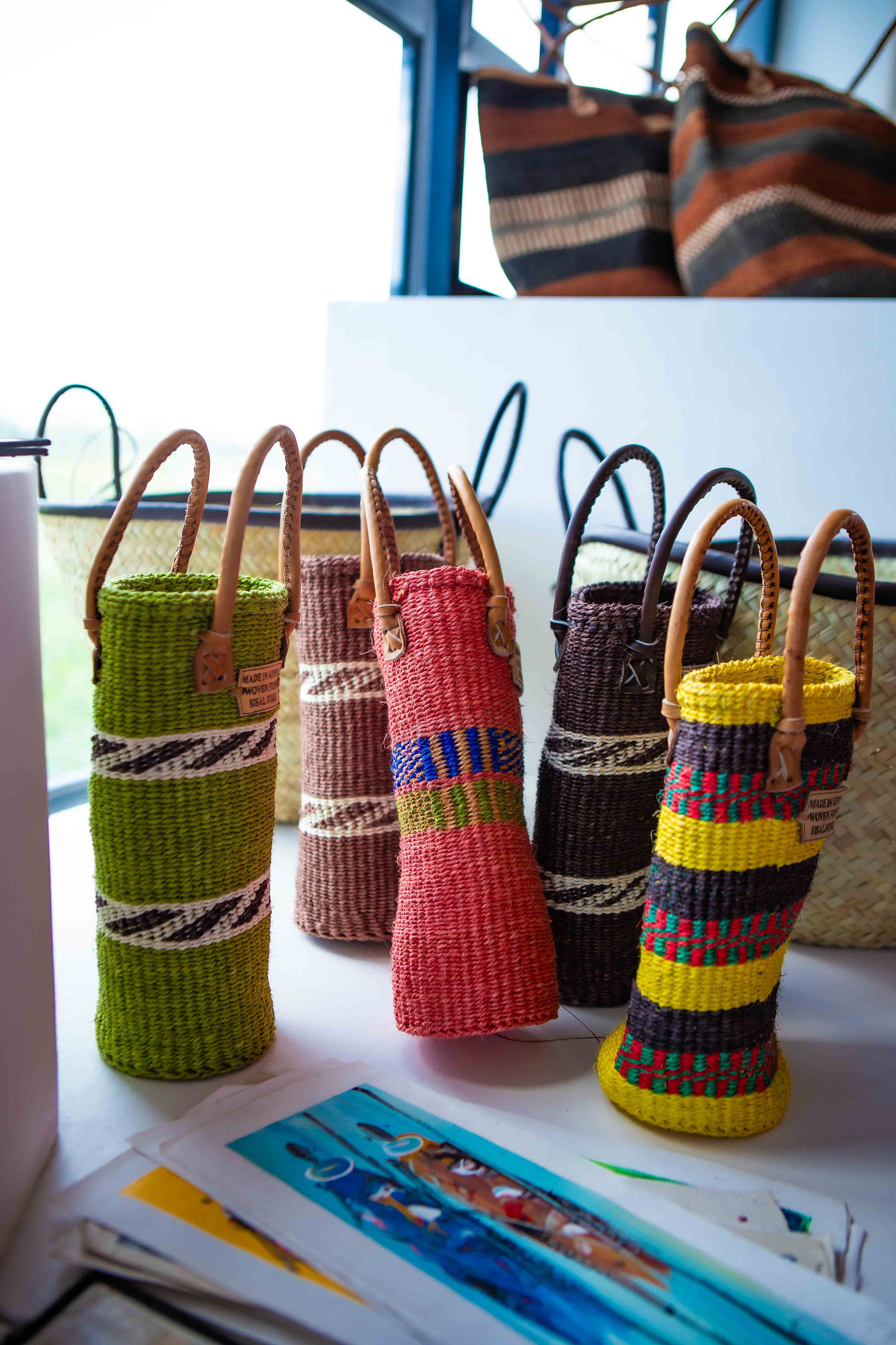 Basket Wine Bottle Holder