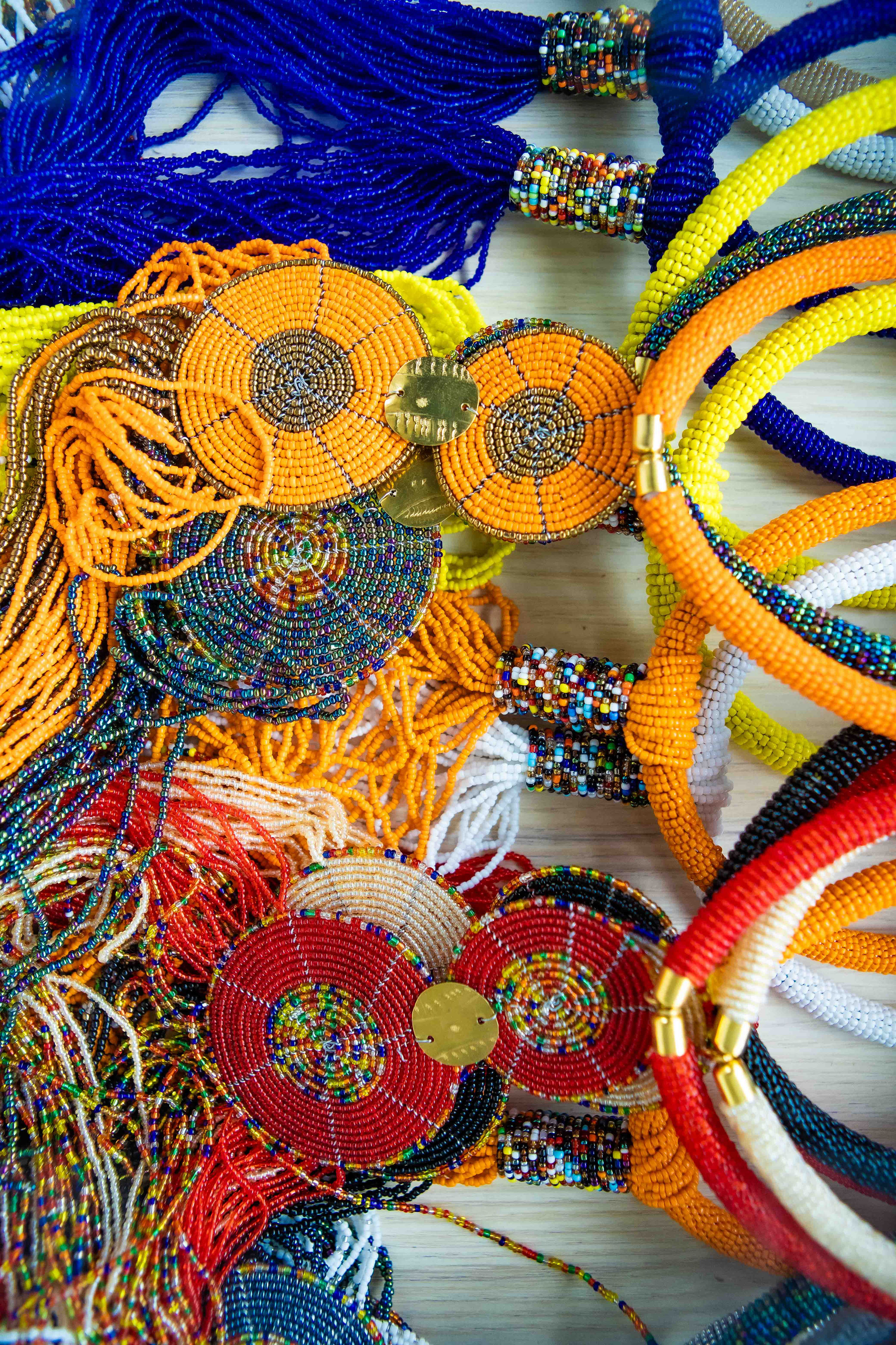 Narrow Traditional Maasai Necklace