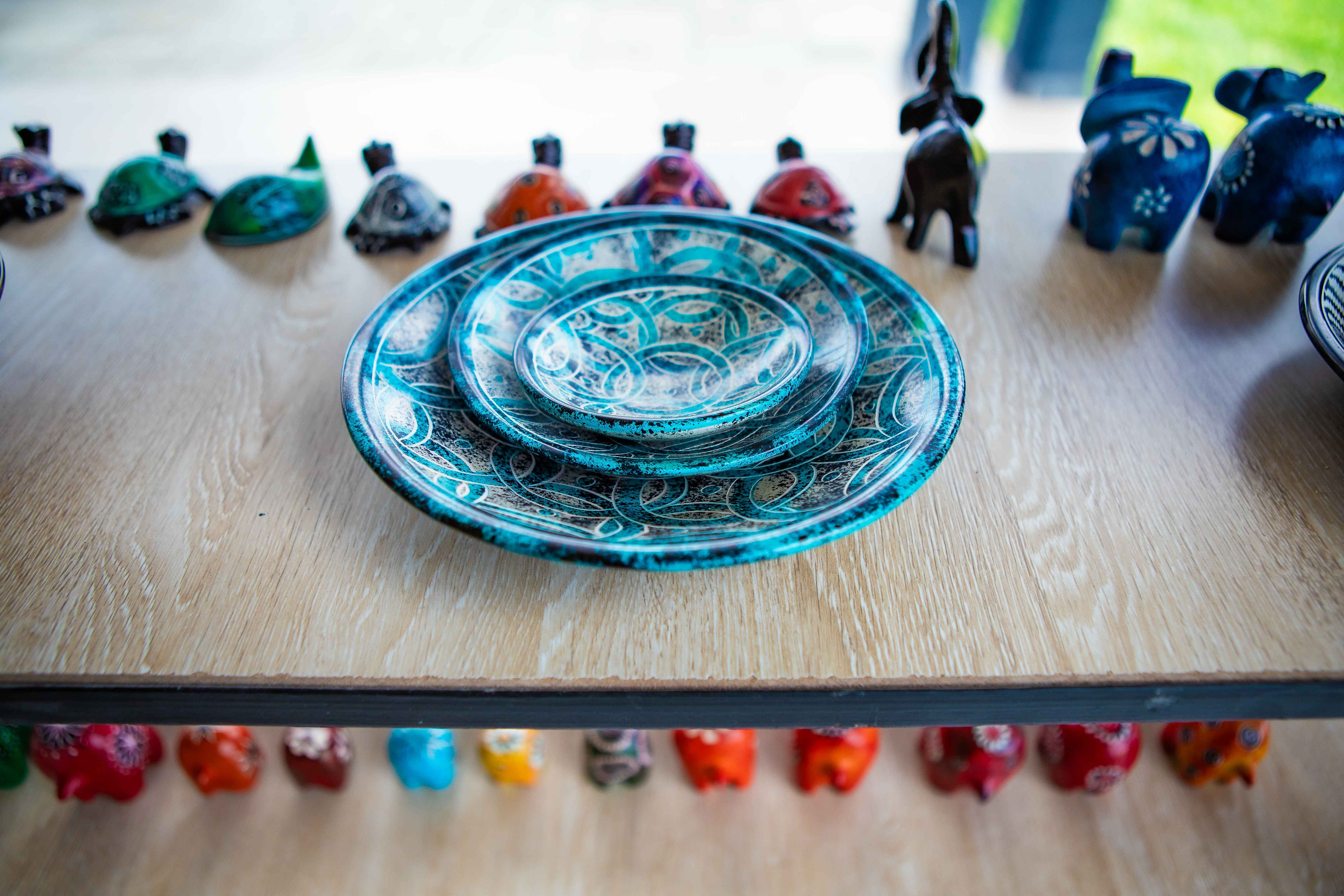 Set of Hippo Bowls