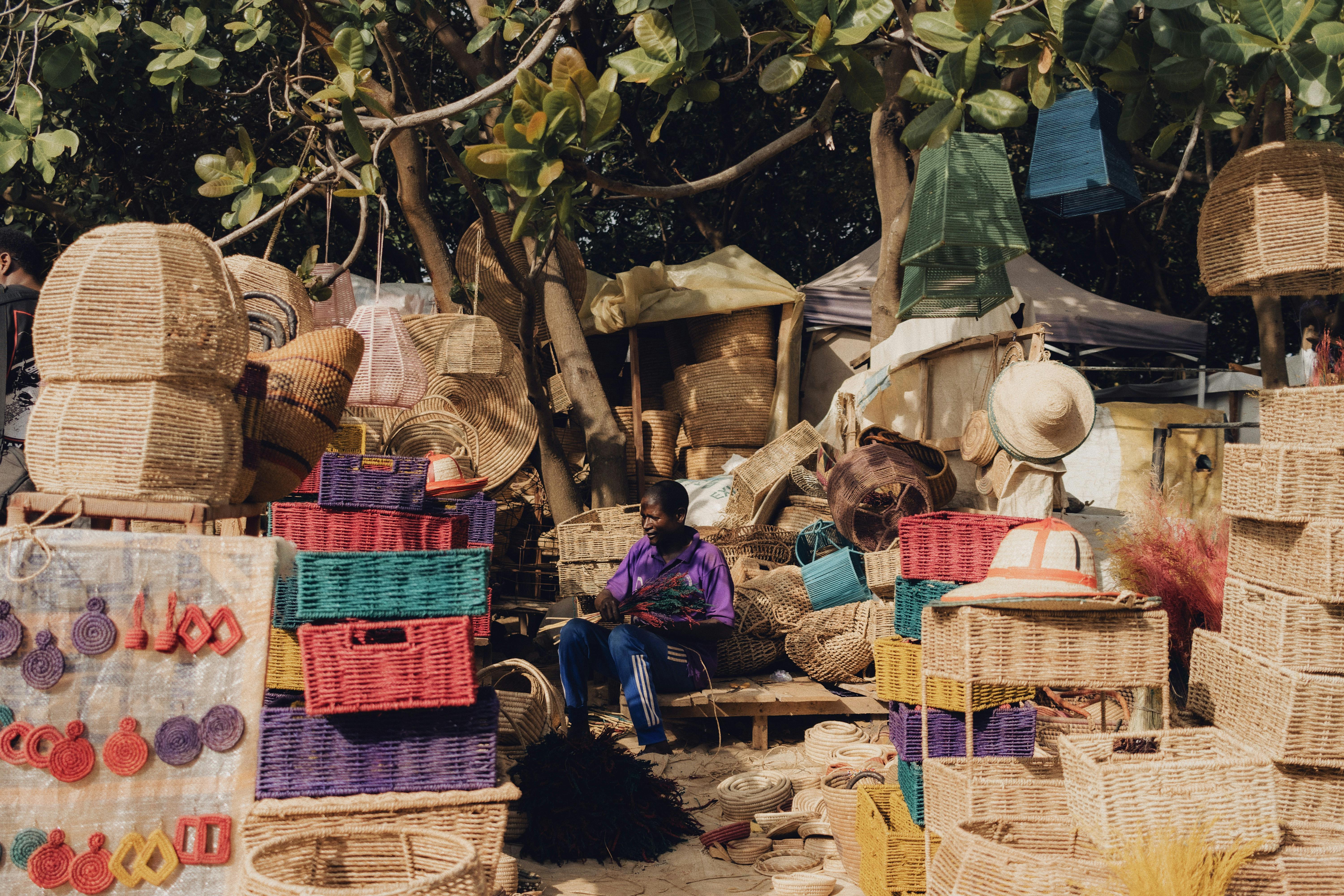 Sisal Woven Basket - Large 2